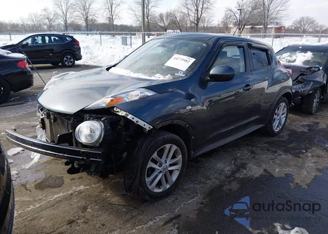 2013 Nissan Juke Sv из США, поврежденный, VIN JN8AF5MV0DT225839